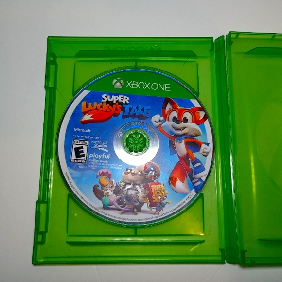 Microsoft Other - Super Lucky's Tale (Xbox One, 2017)  No Manual Tested Works